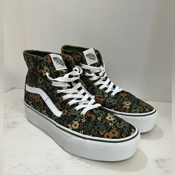Vans Camouflage High-Top Sneakers - Picture 2 of 15